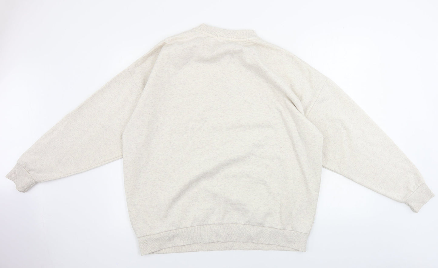 Primark  Womens Ivory   Henley Jumper Size M