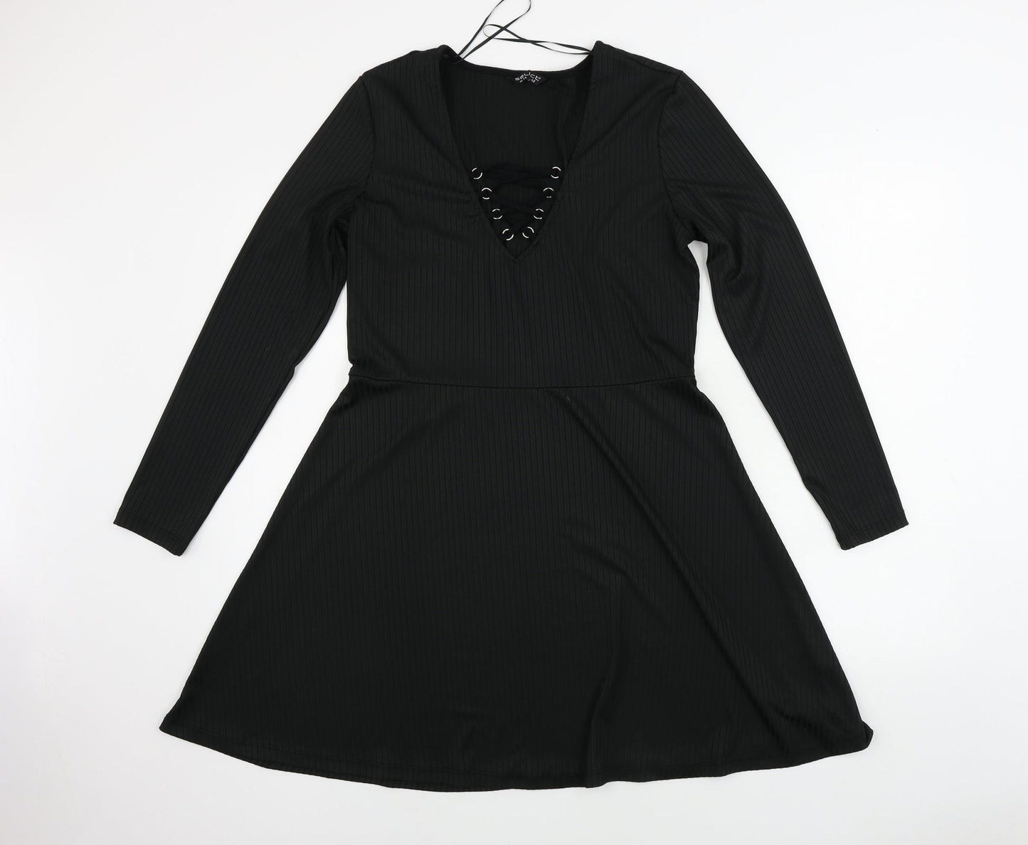 Select  Womens Black   A-Line  Size 12