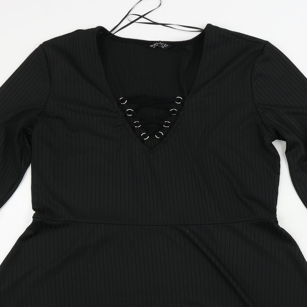 Select  Womens Black   A-Line  Size 12