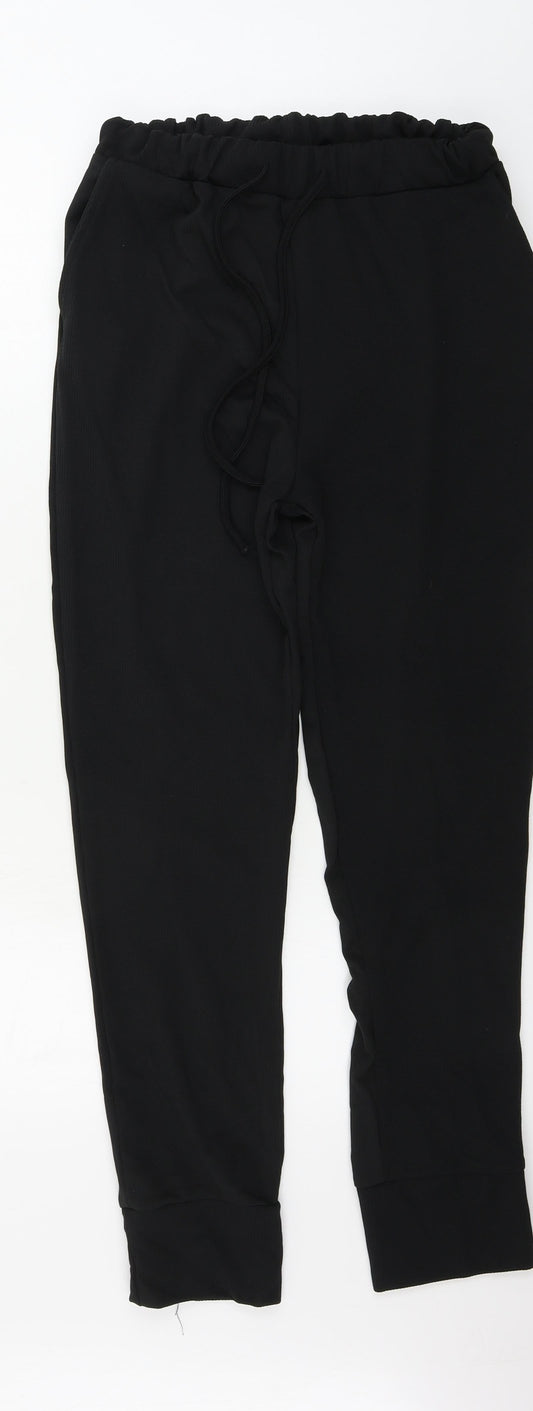 Preworn  Womens Black   Sweatpants Trousers Size XL L26 in
