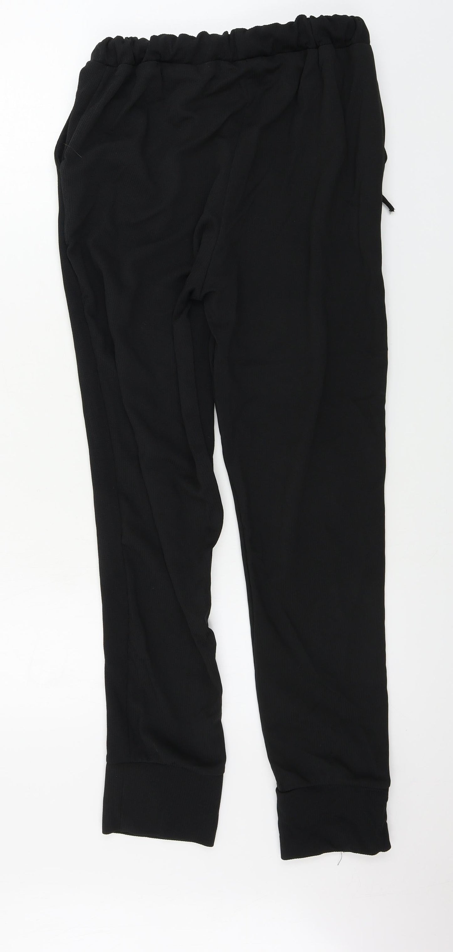 Preworn  Womens Black   Sweatpants Trousers Size XL L26 in