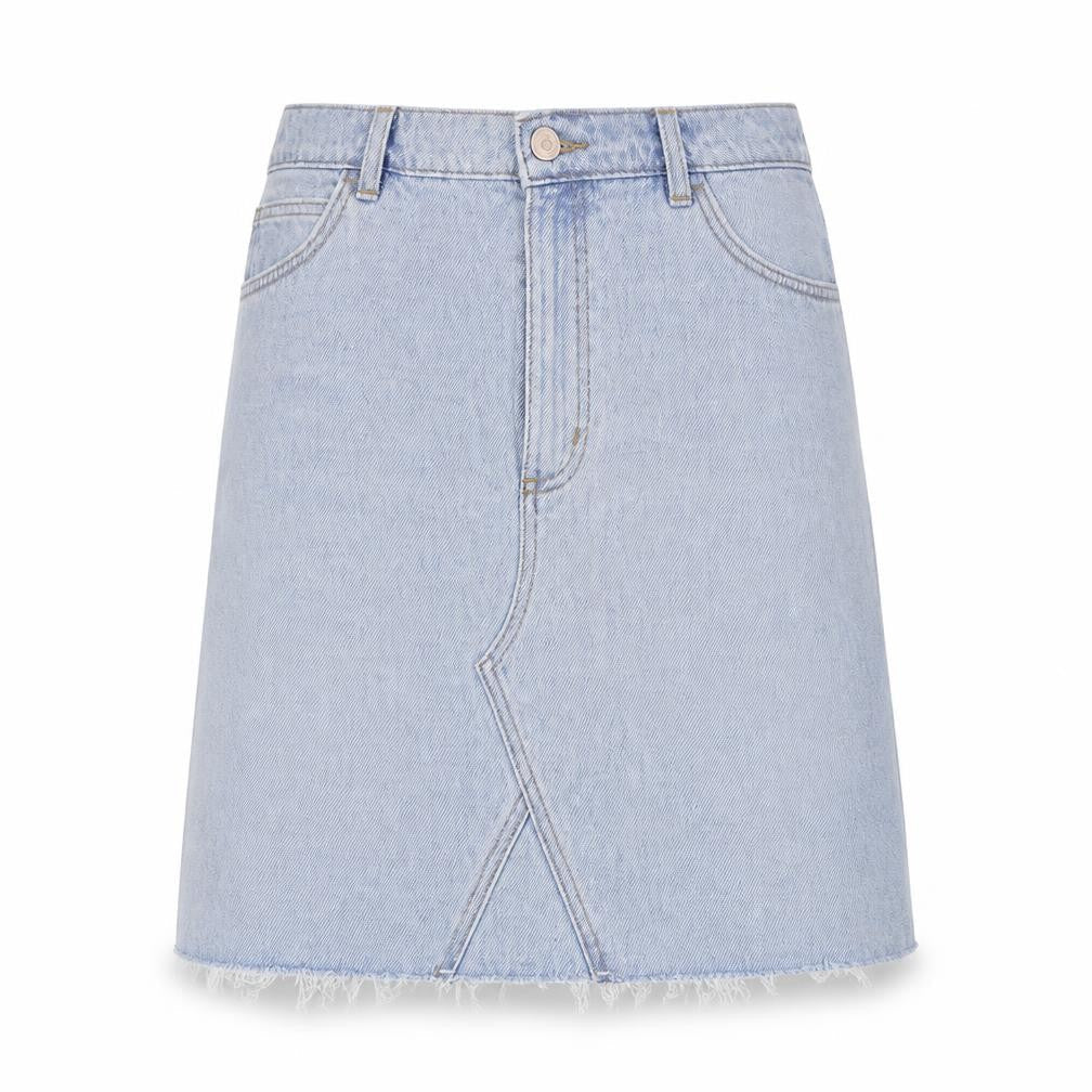 Preworn  Womens Blue   A-Line Skirt Size 30 in