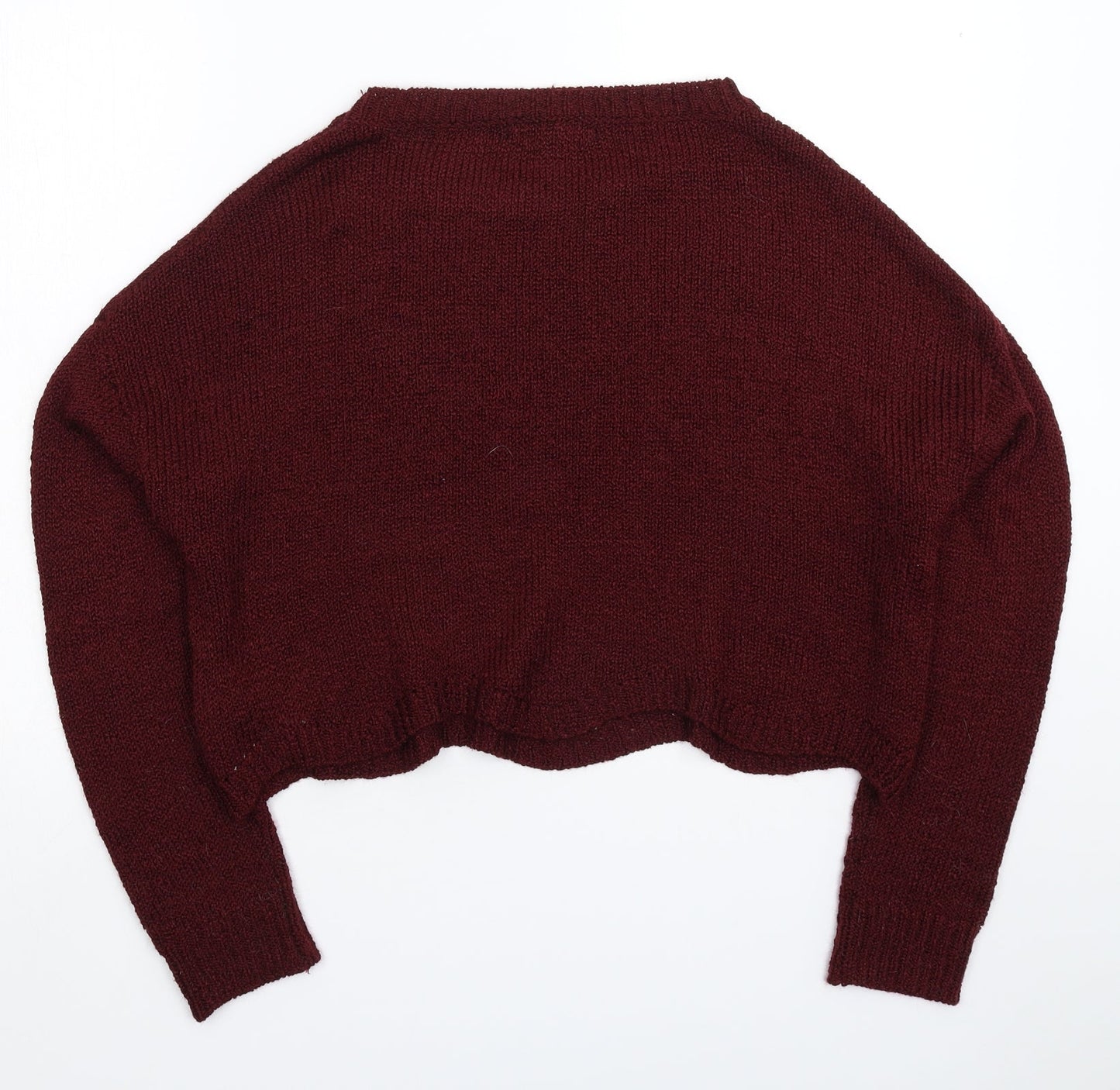 FOREVER 21 Womens Brown  Knit Pullover Jumper Size S