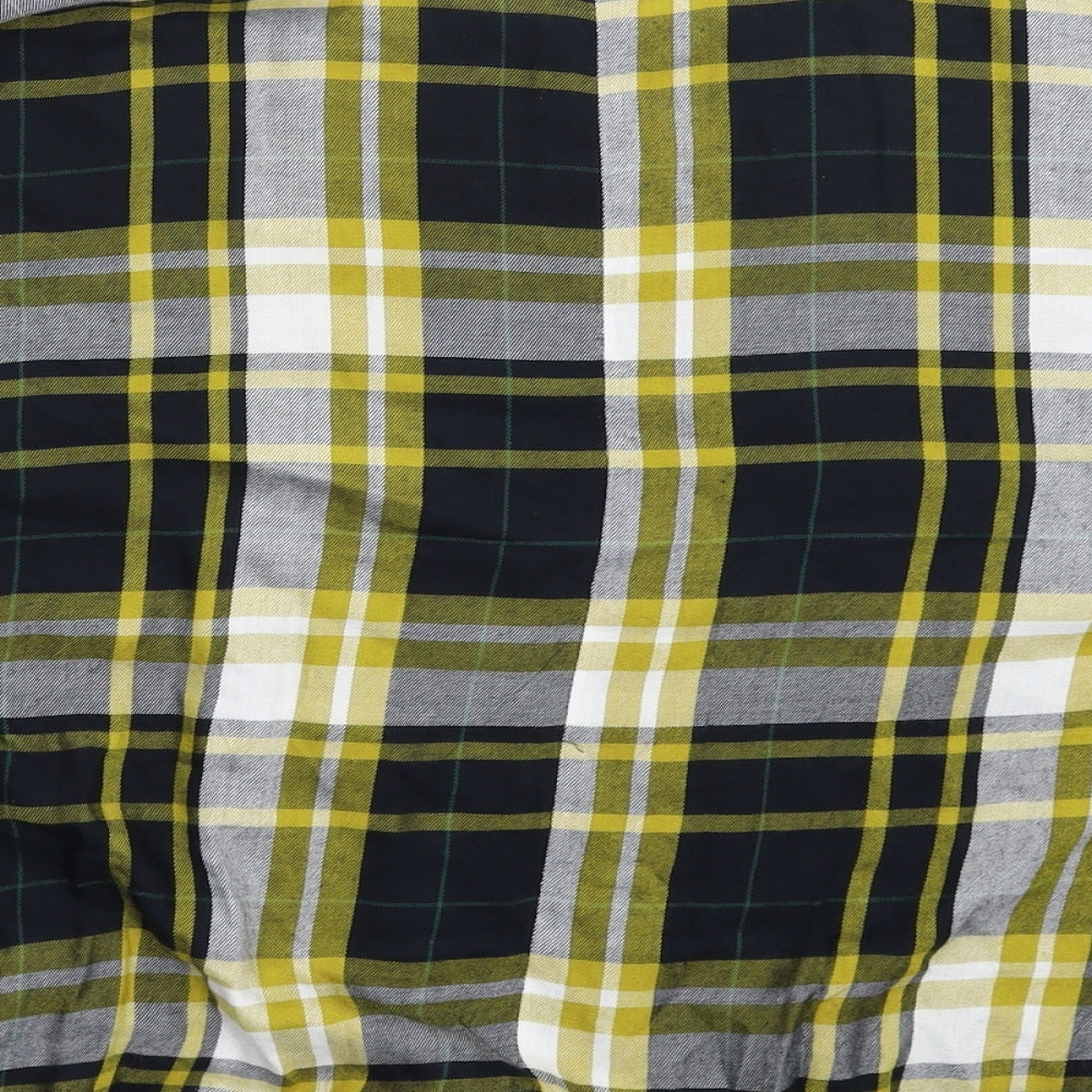 Dorothy Perkins Womens Multicoloured Check  Basic T-Shirt Size 6  - Oversized