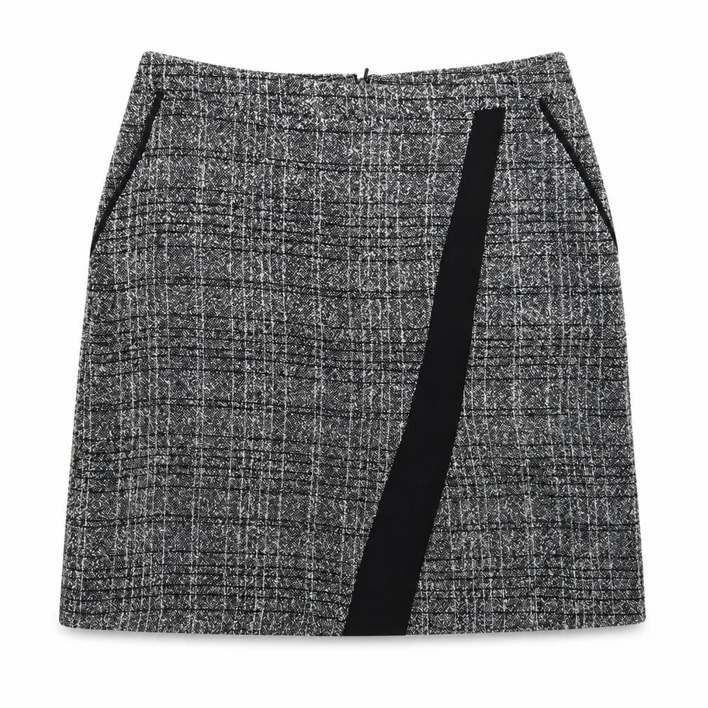 BHS Womens Grey   A-Line Skirt Size 10