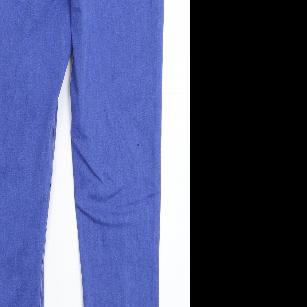Denim & Co. Womens Blue  Denim Jegging Jeans Size 12 L28 in