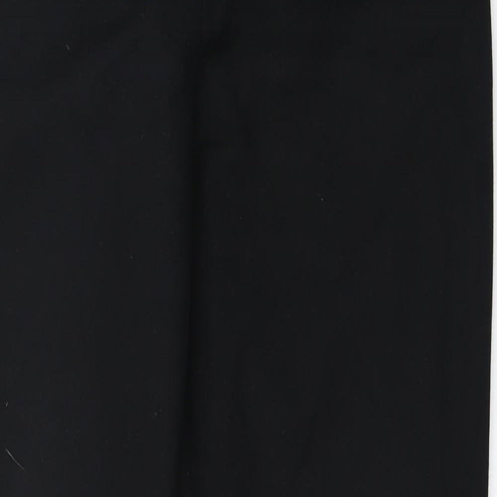 Michel Rene Womens Black   Trousers  Size 40 L28 in