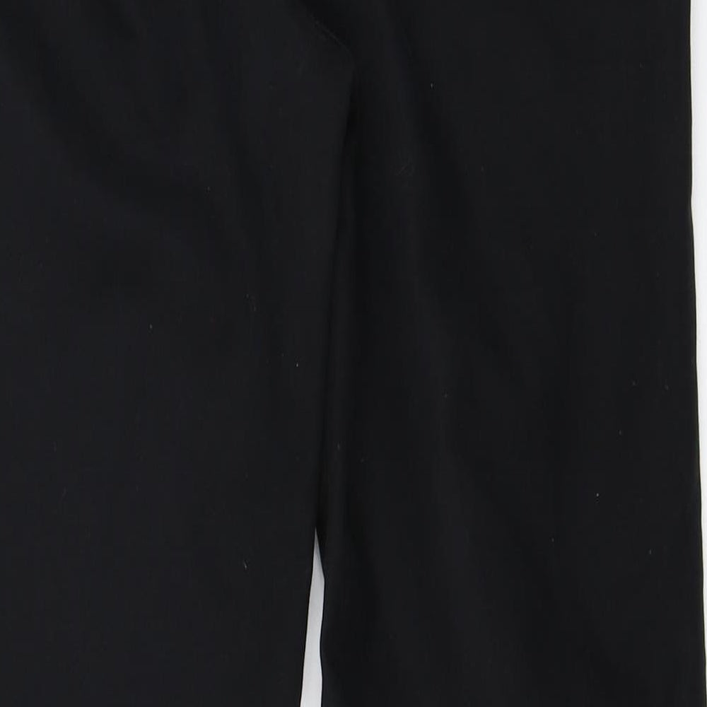 Michel Rene Womens Black   Trousers  Size 40 L28 in