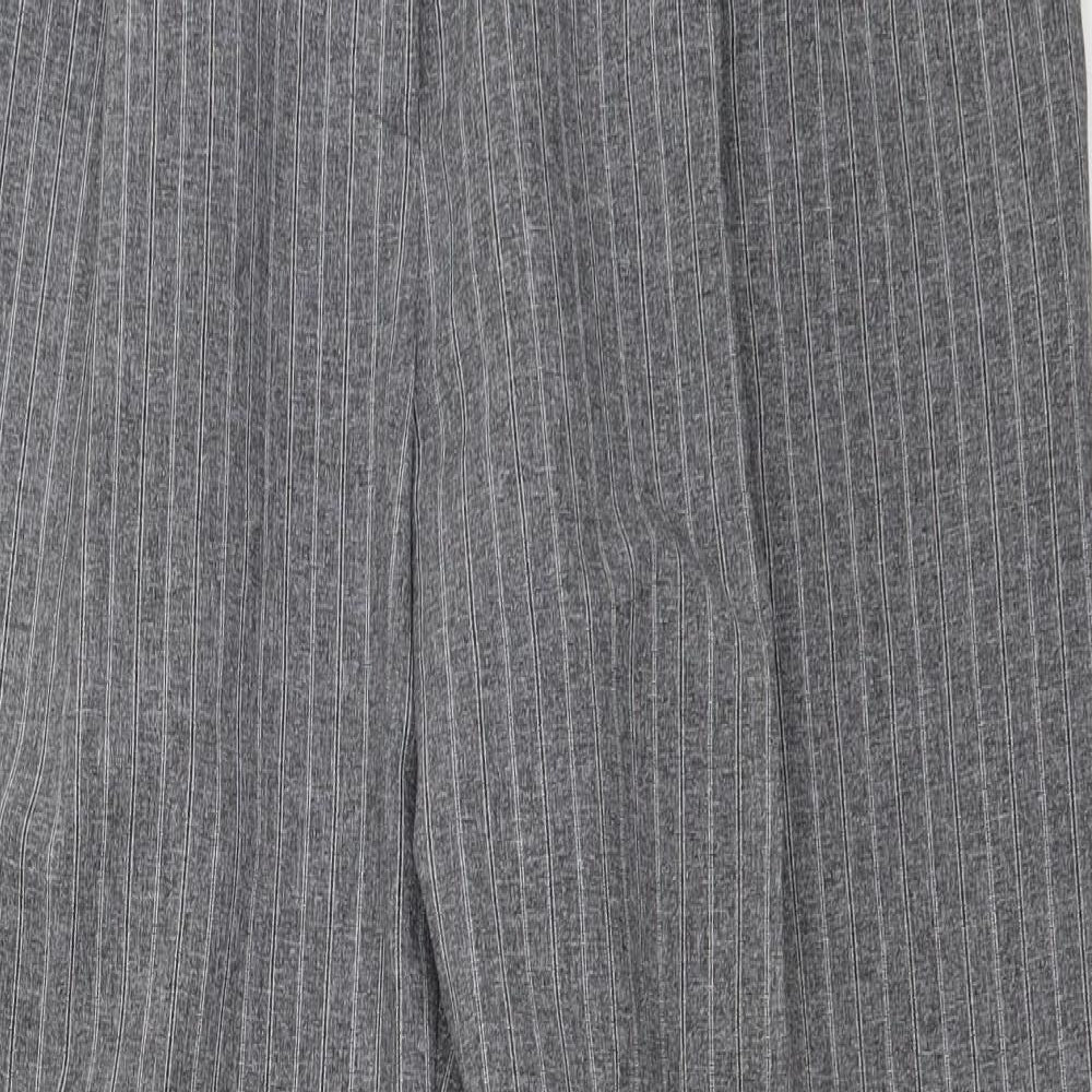 Marks and Spencer Womens Grey   Trousers  Size 14 L28 in