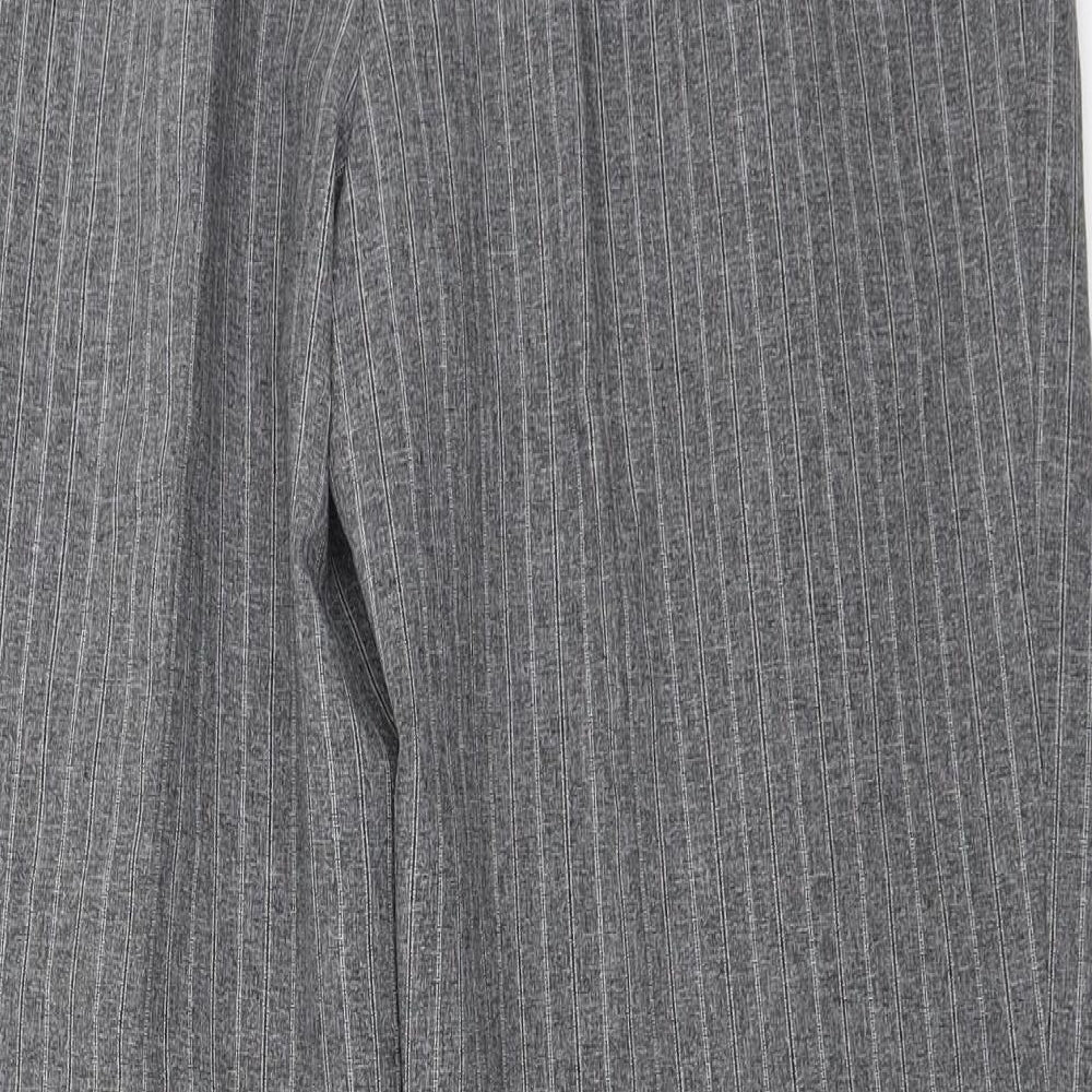 Marks and Spencer Womens Grey   Trousers  Size 14 L28 in
