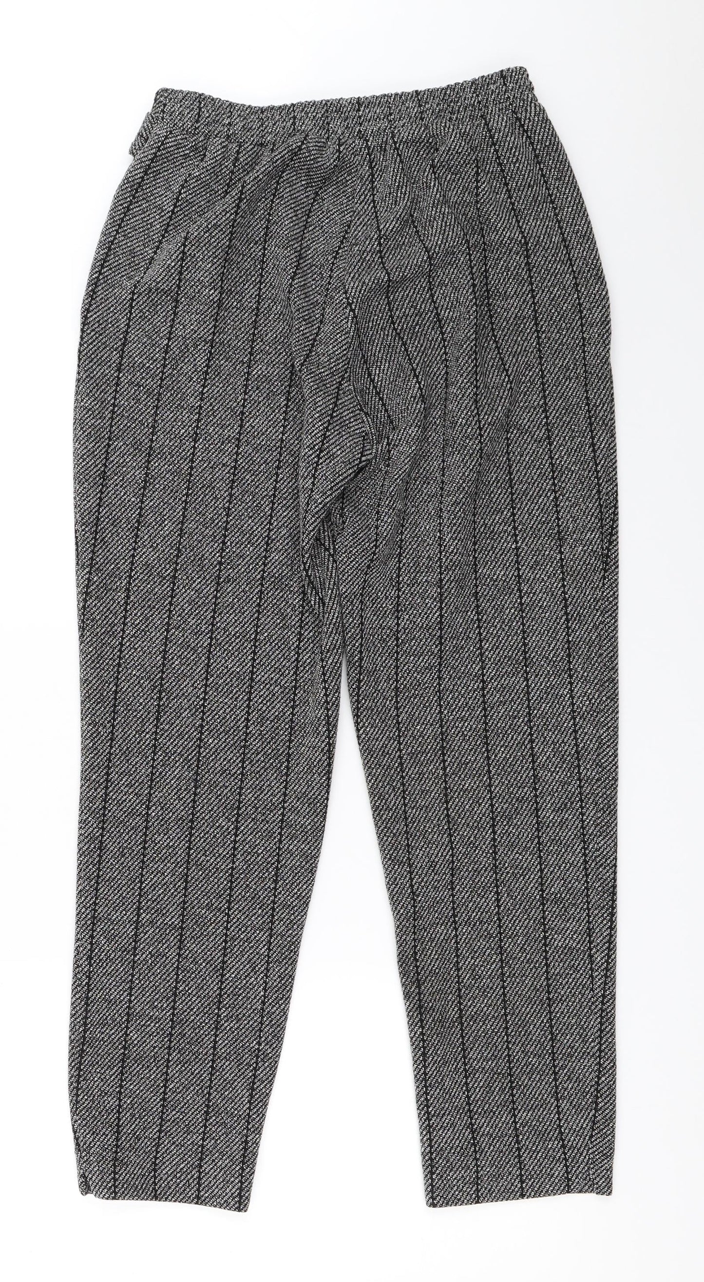 River Island Womens Black   Capri Trousers Size 8 L26 in