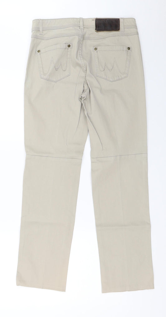 Marccain Womens Beige   Trousers  Size 28 in L27 in