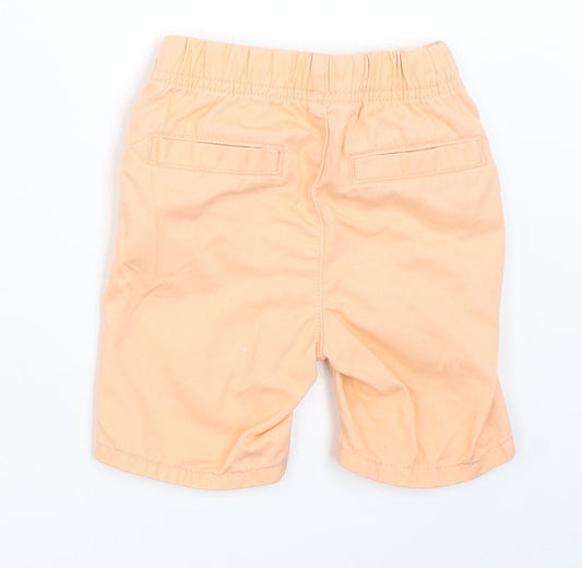 Nutmeg Boys Orange   Cropped Trousers Size 12-18 Months