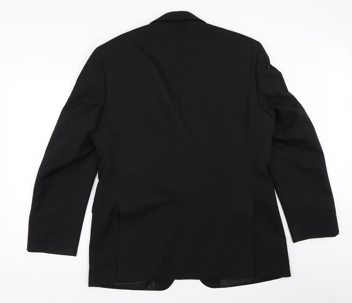 Pinstripe Mens Black   Jacket Blazer Size 42
