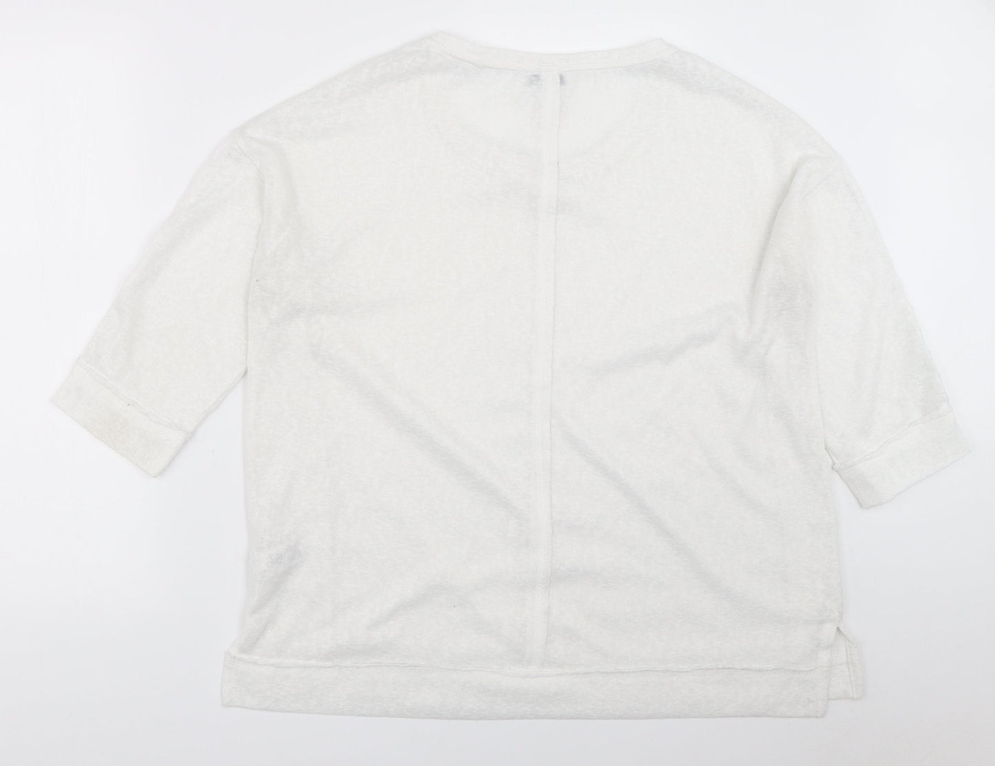 NEXT Womens White   Pullover Jumper Size 18