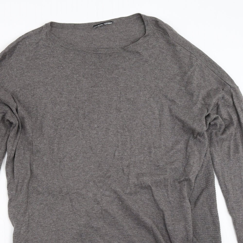 Warehouse Womens Grey   Pullover Jumper Size 10
