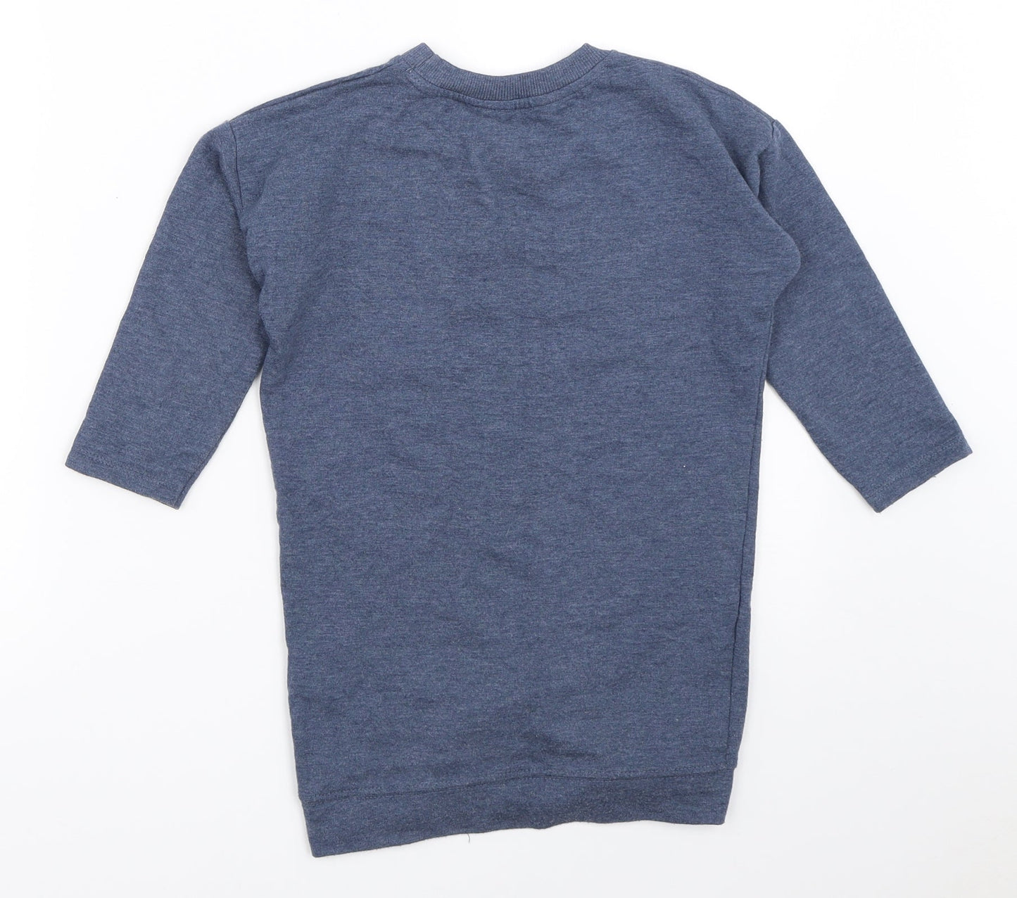 Pep&Co Girls Blue   Pullover Sweatshirt Size 5-6 Years