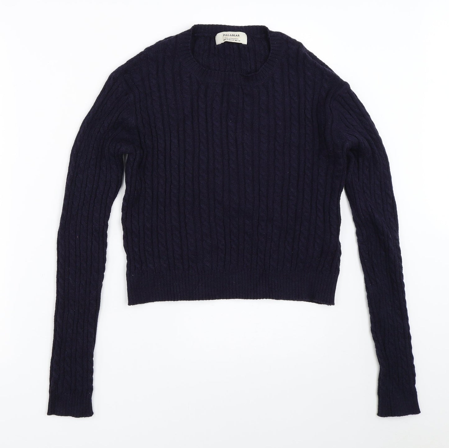 Pull&Bear Womens Blue   Pullover Jumper Size M
