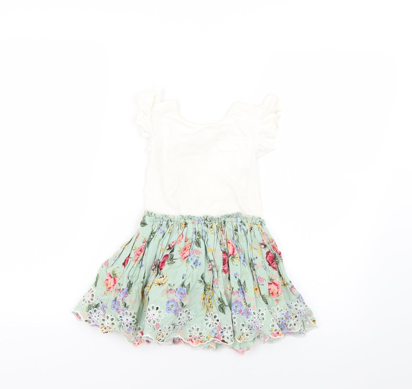 NEXT Girls Multicoloured Floral  Fit & Flare  Size 3 Years