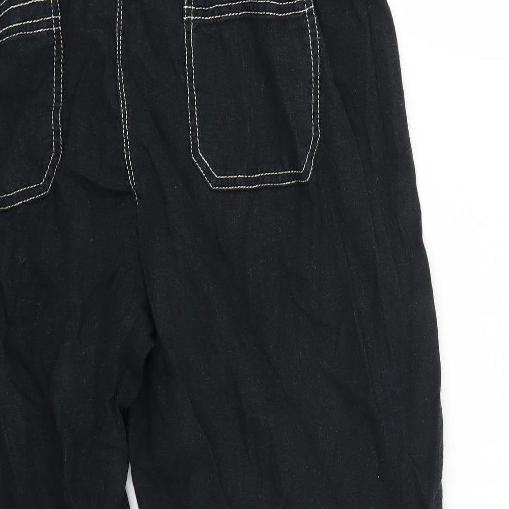 BHS Womens Blue   Cropped Trousers Size 12 L20 in