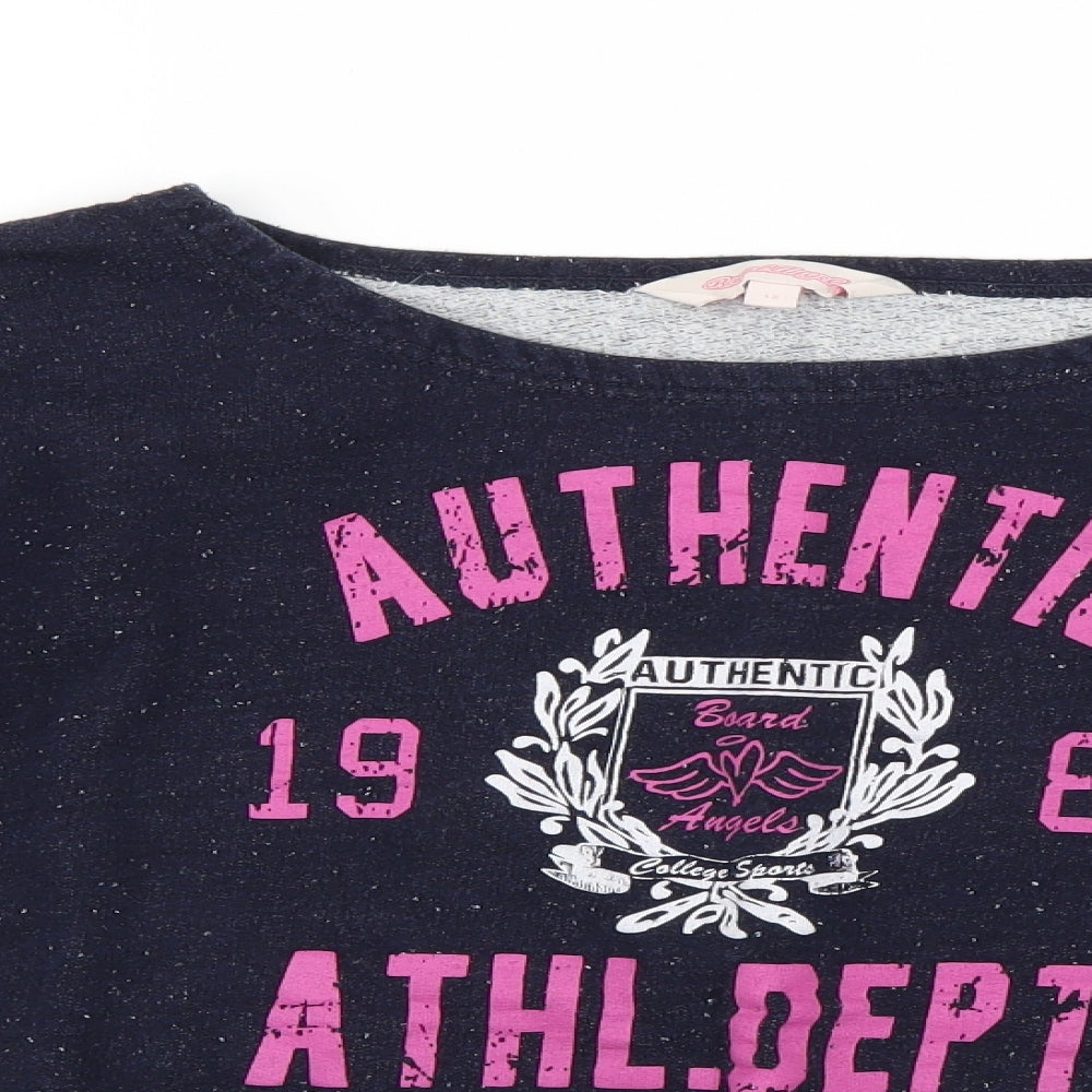Board Angels Womens Blue   Pullover Jumper Size 12