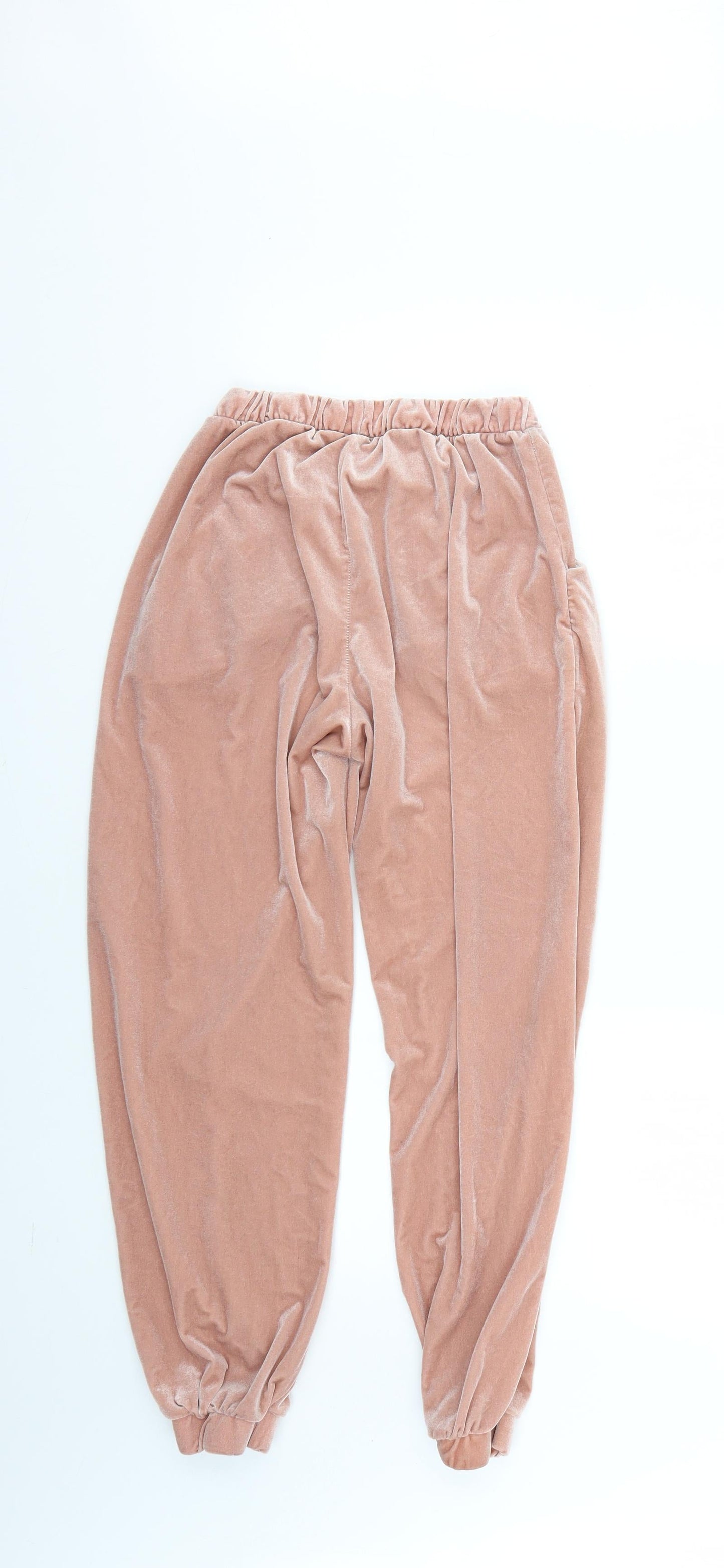 Preworn Womens Pink   Jogger Trousers Size 6 L22 in