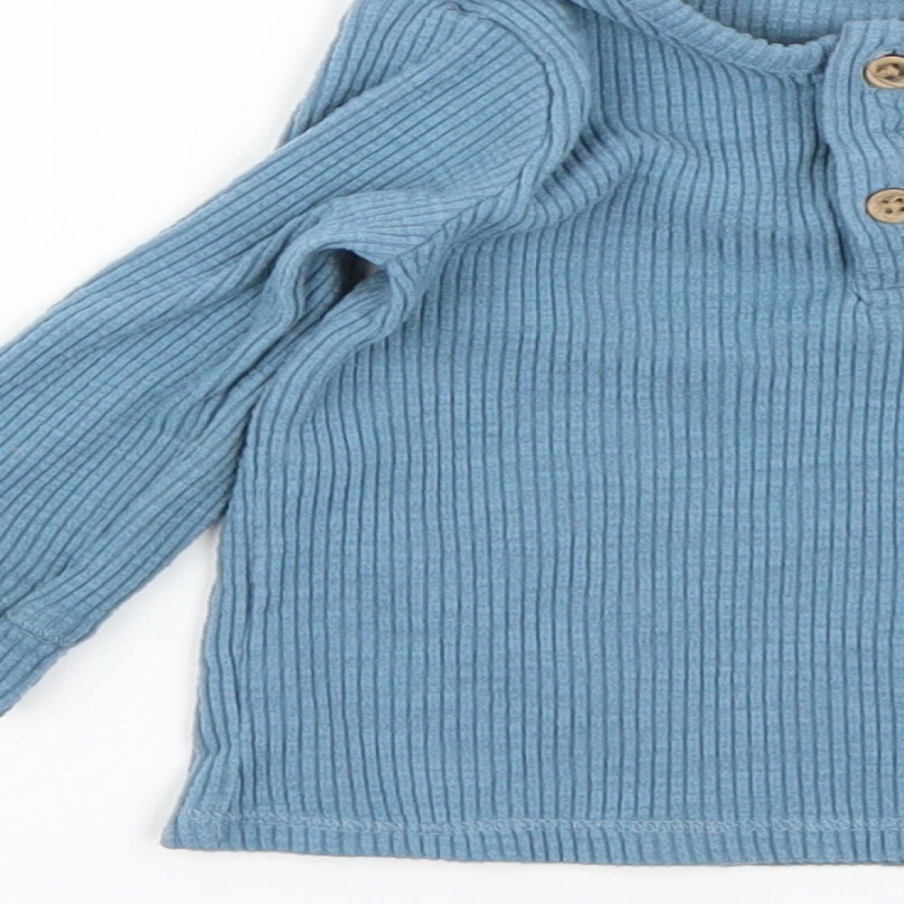George Baby Blue   Basic T-Shirt Size 6-9 Months