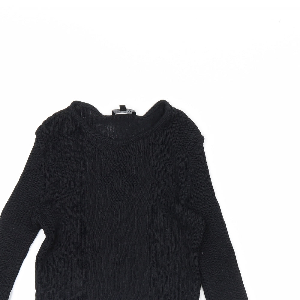 Kookai Womens Black   Pullover Jumper Size XS