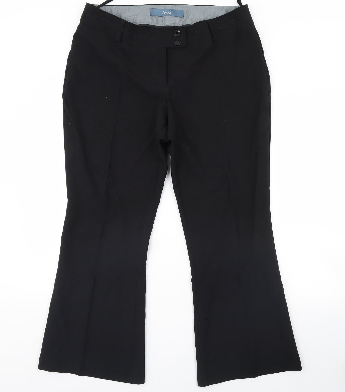 Evie Womens Black   Dress Pants Trousers Size 16 L31 in