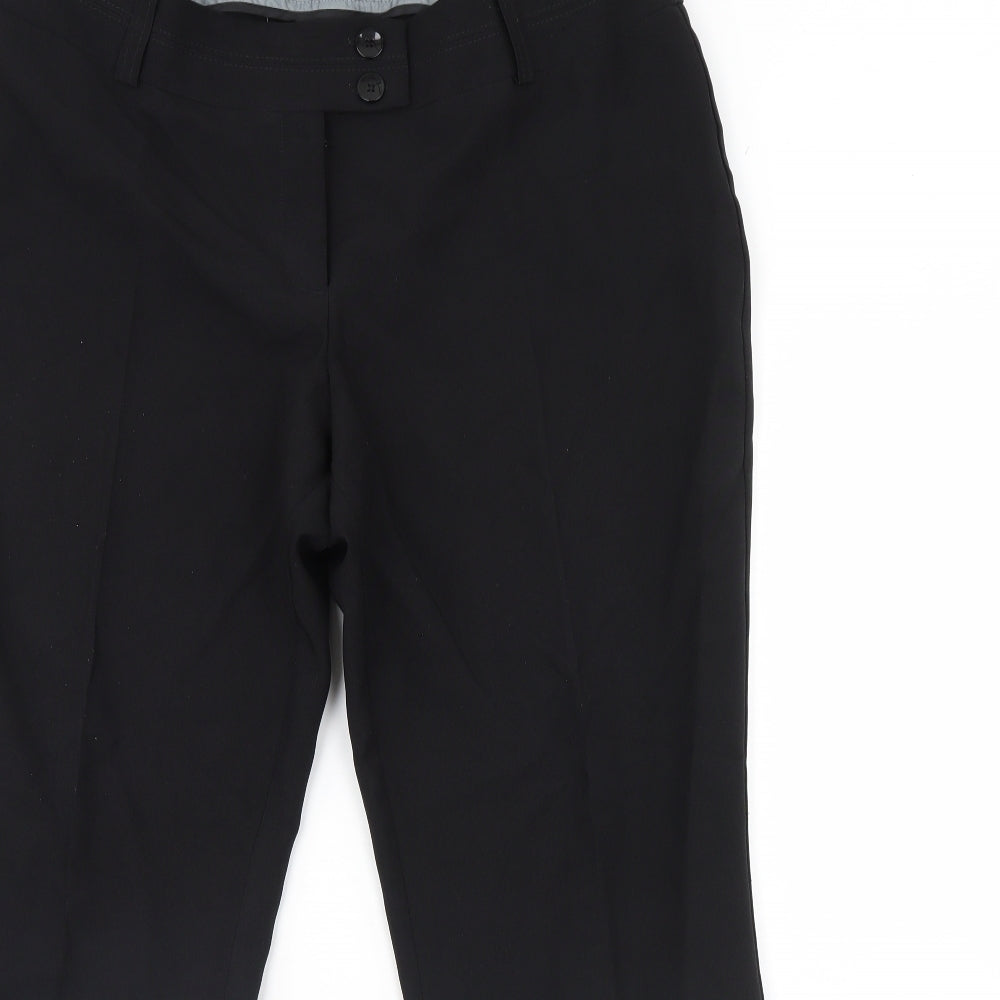 Evie Womens Black   Dress Pants Trousers Size 16 L31 in