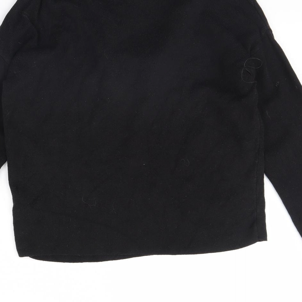 New Look Womens Black   Pullover Jumper Size L
