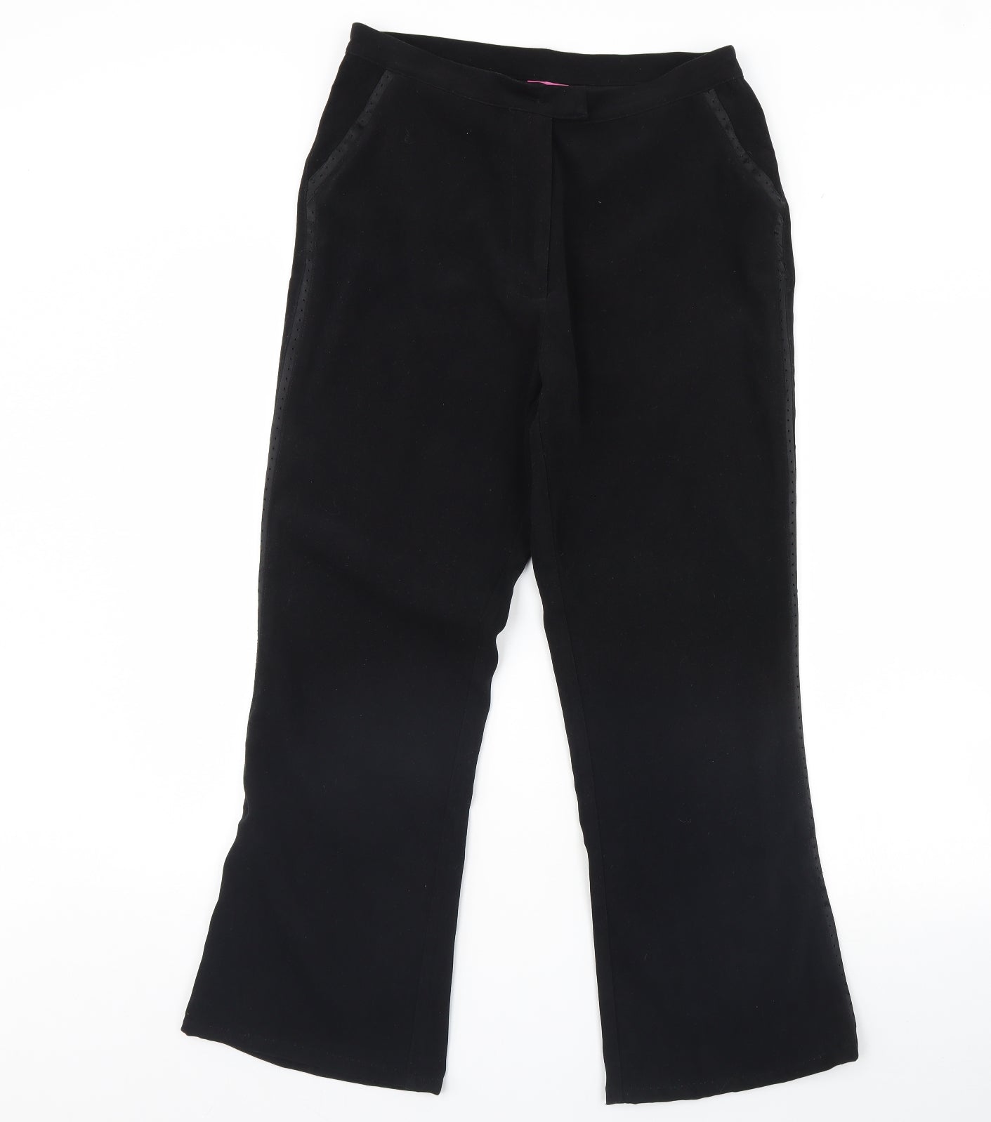 For Women Womens Black   Trousers  Size 14 L30 in
