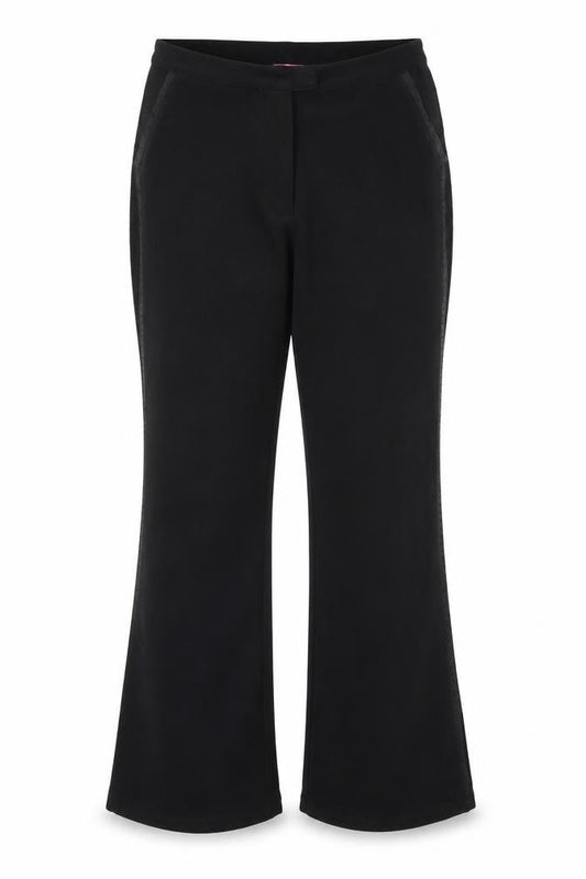 For Women Womens Black   Trousers  Size 14 L30 in