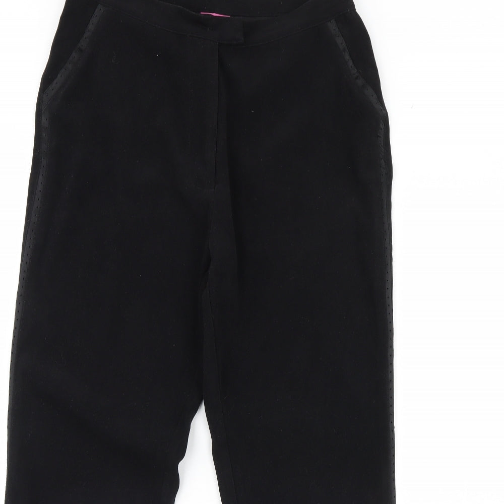 For Women Womens Black   Trousers  Size 14 L30 in