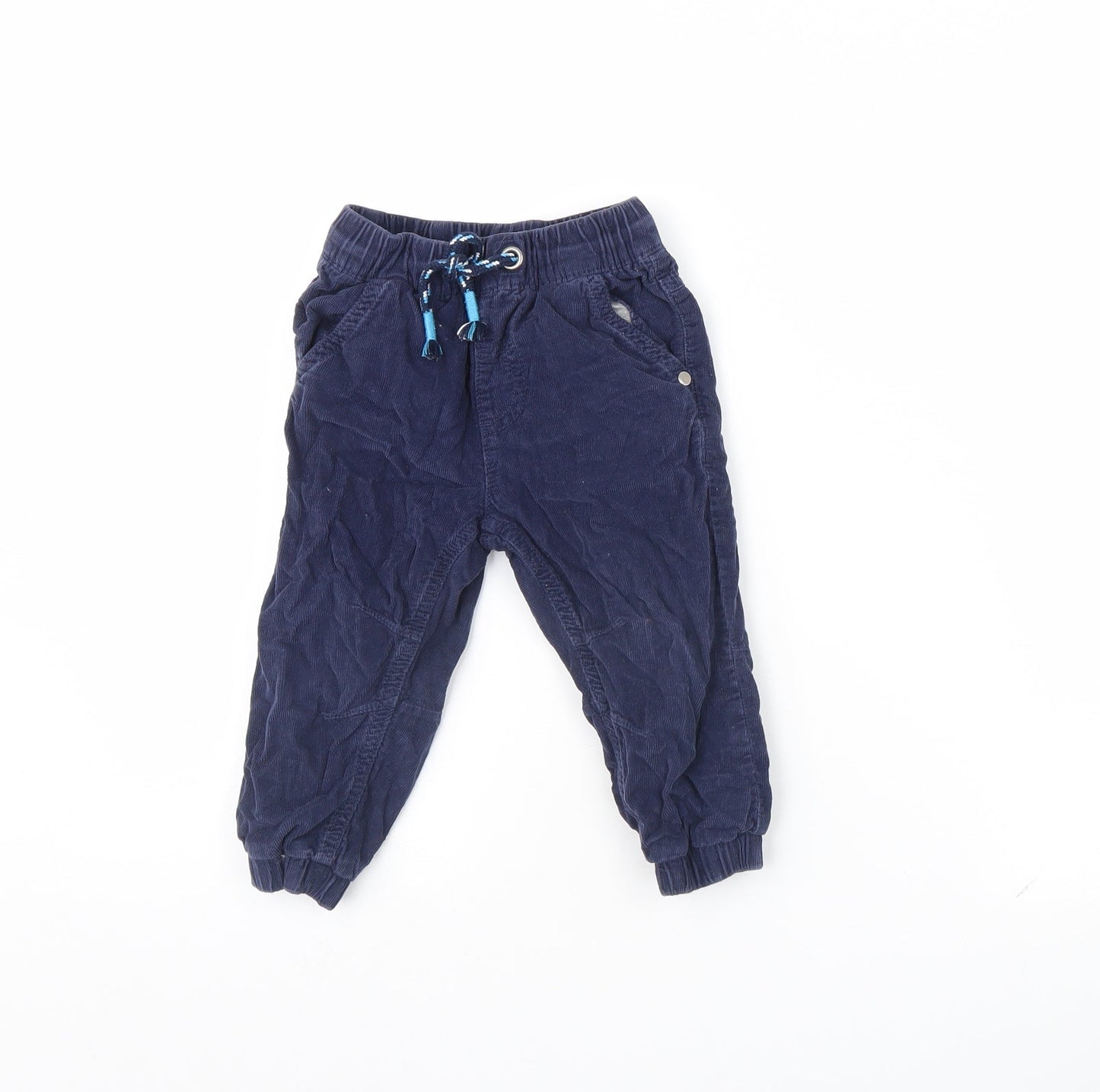 George Baby Blue  Corduroy Capri Jeans Size 12 Months