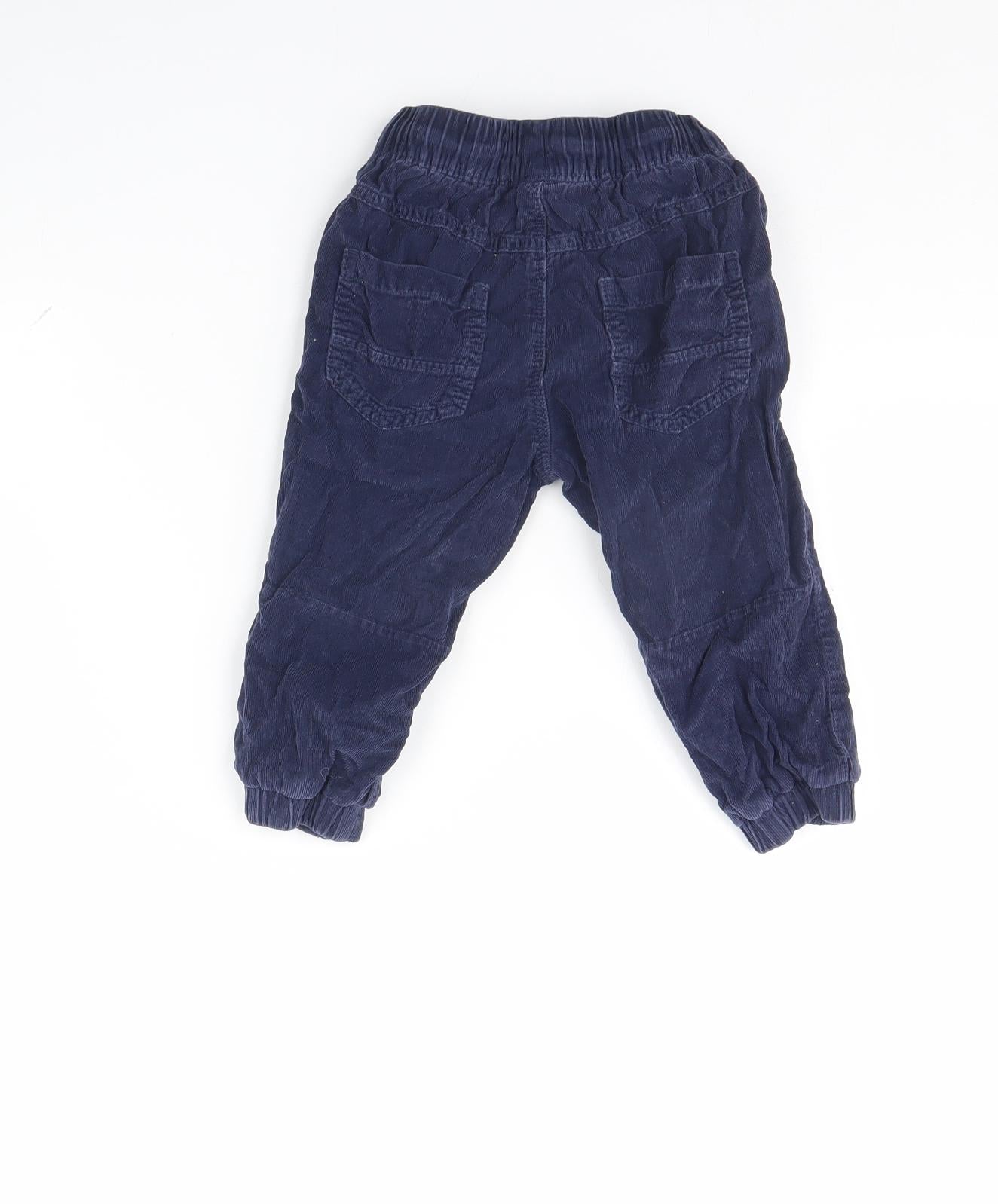 George Baby Blue  Corduroy Capri Jeans Size 12 Months