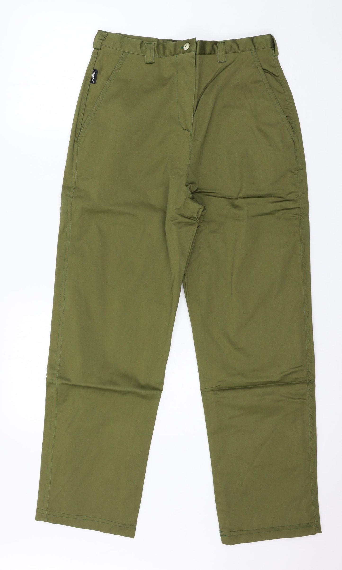 Moose Womens Green   Trousers  Size 30 in L27 in