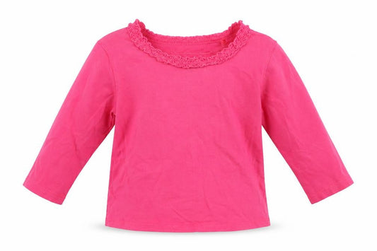 NEXT Girls Pink   Basic T-Shirt Size 6-9 Months