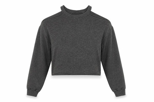 Preworn Womens Grey   Pullover Sweatshirt Size S