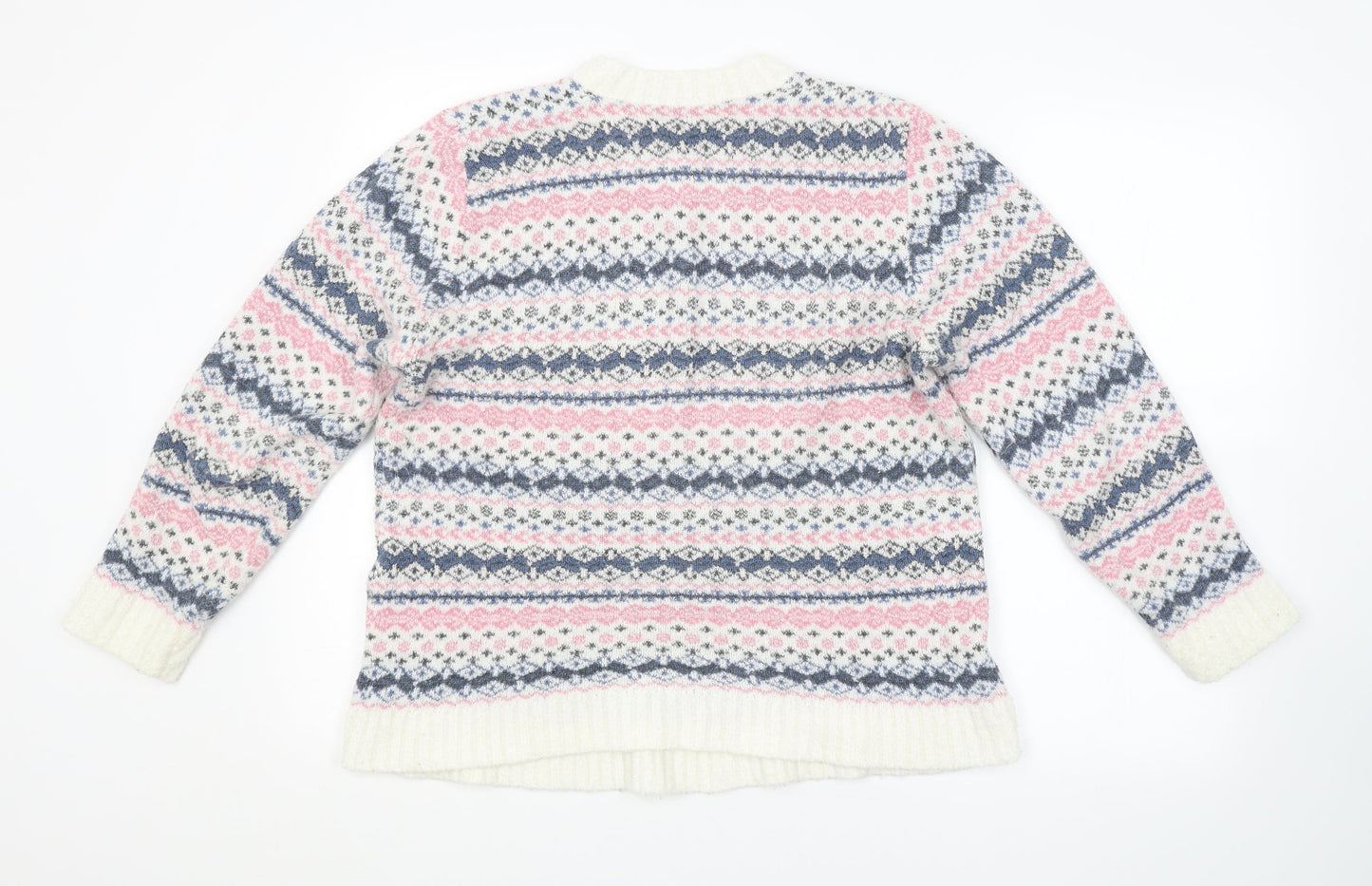 Preworn Womens Multicoloured Argyle/Diamond  Pullover Jumper Size M