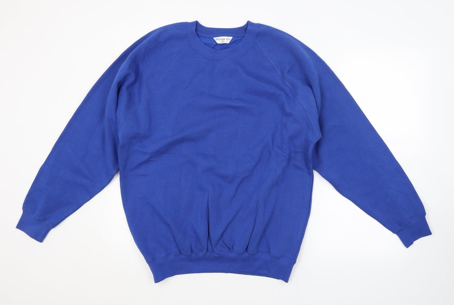 Kustom Kit Mens Blue   Pullover Jumper Size M