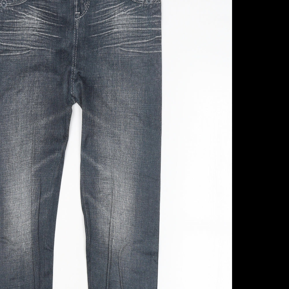 Preworn Womens Blue   Jegging Trousers Size L L28 in