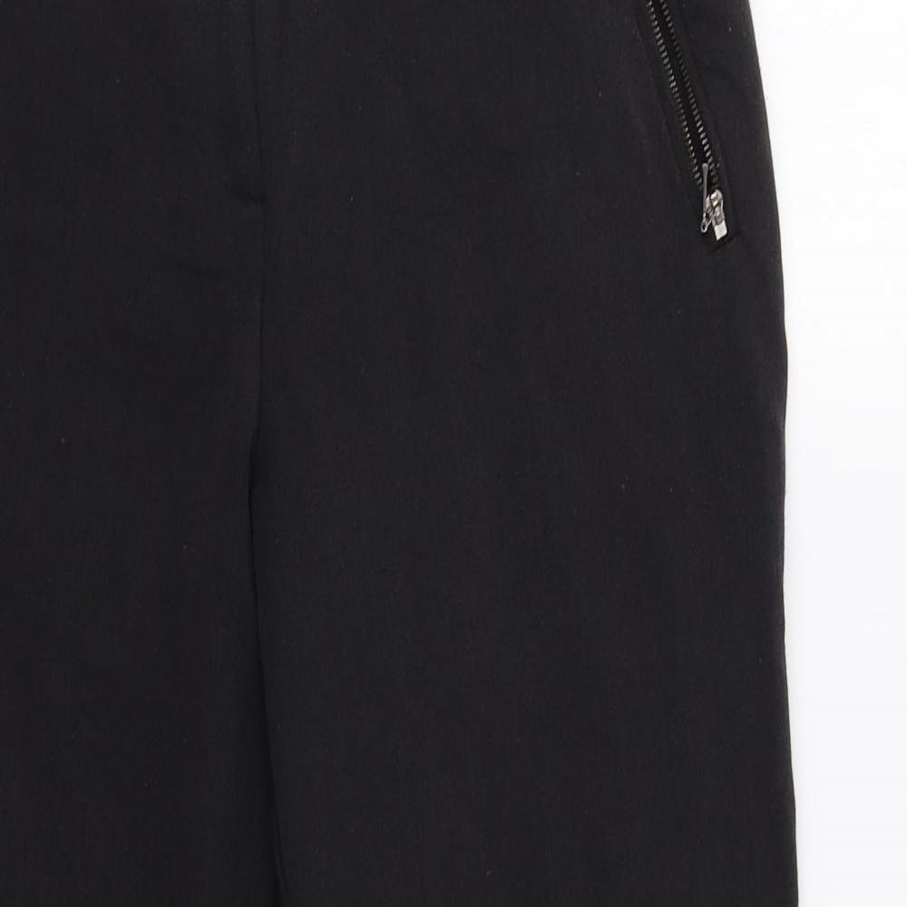Wallis Womens Black   Dress Pants Trousers Size 12 L26 in