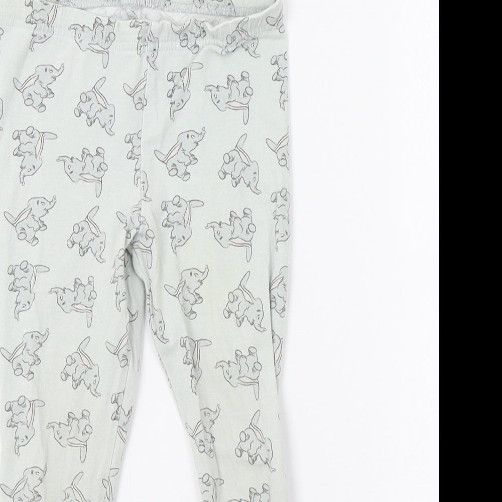 Disney Girls Green    Pyjama Pants Size 3-4 Years  - Dumbo