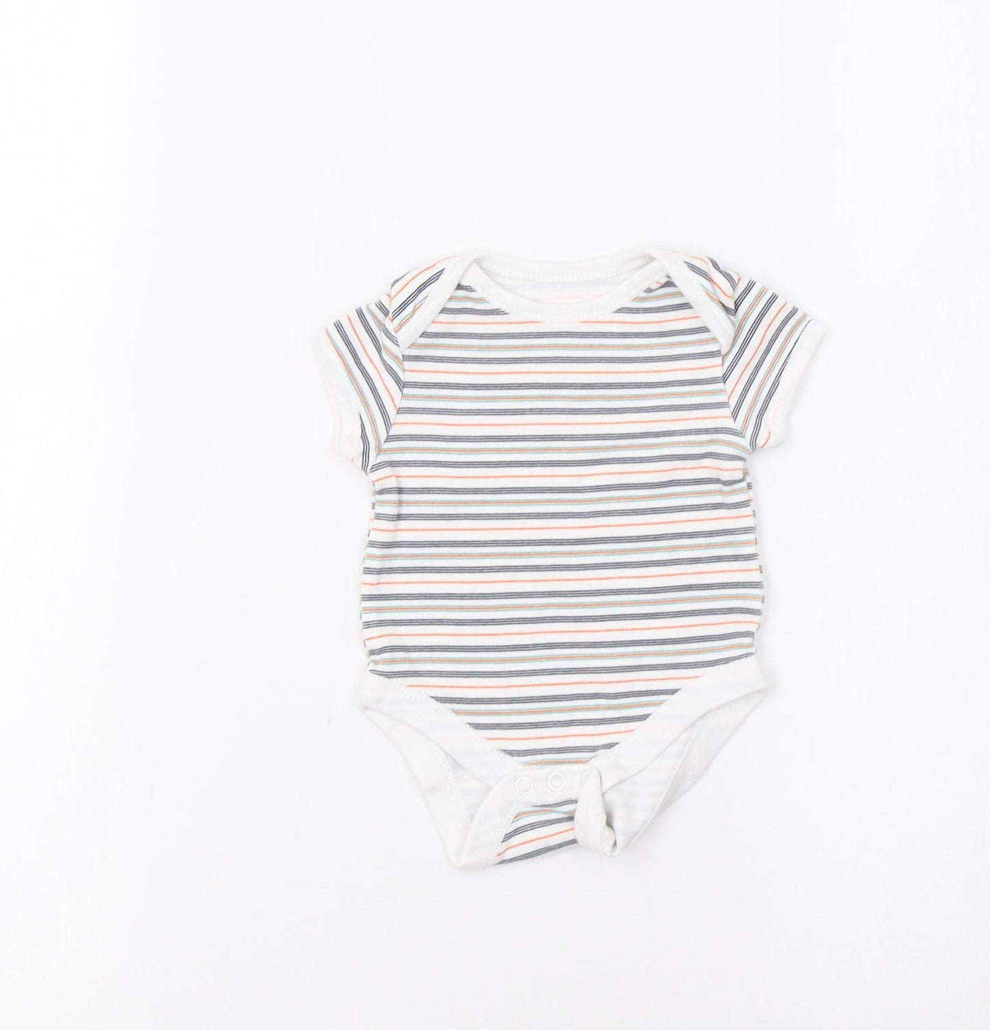 Early Days Baby Multicoloured Striped  Romper One-Piece Size 0-3 Months