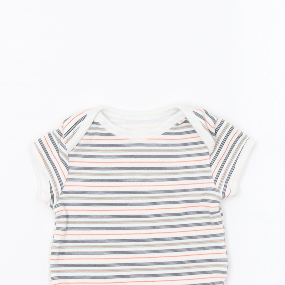 Early Days Baby Multicoloured Striped  Romper One-Piece Size 0-3 Months