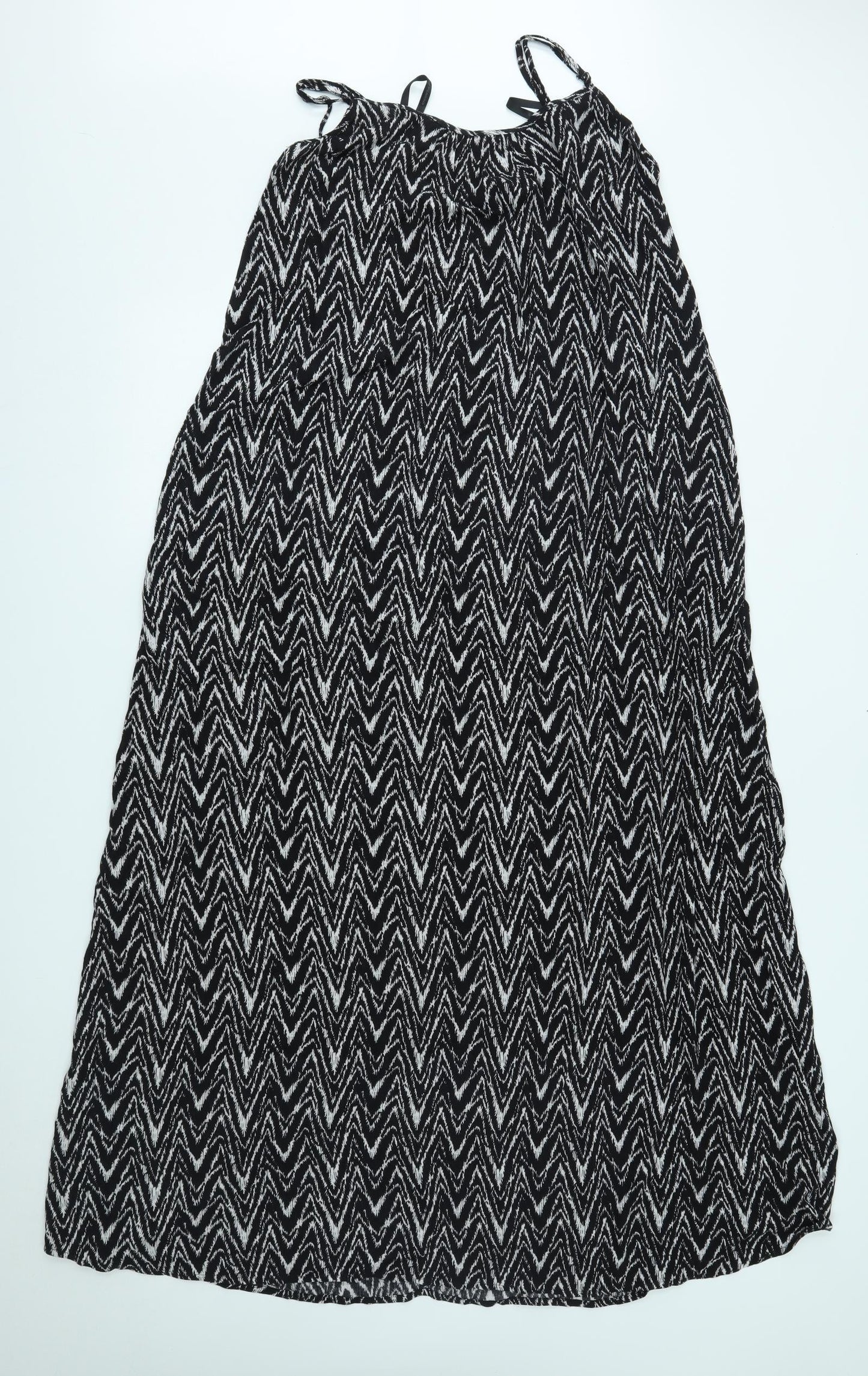 Dorothy Perkins Womens Black   A-Line  Size 14