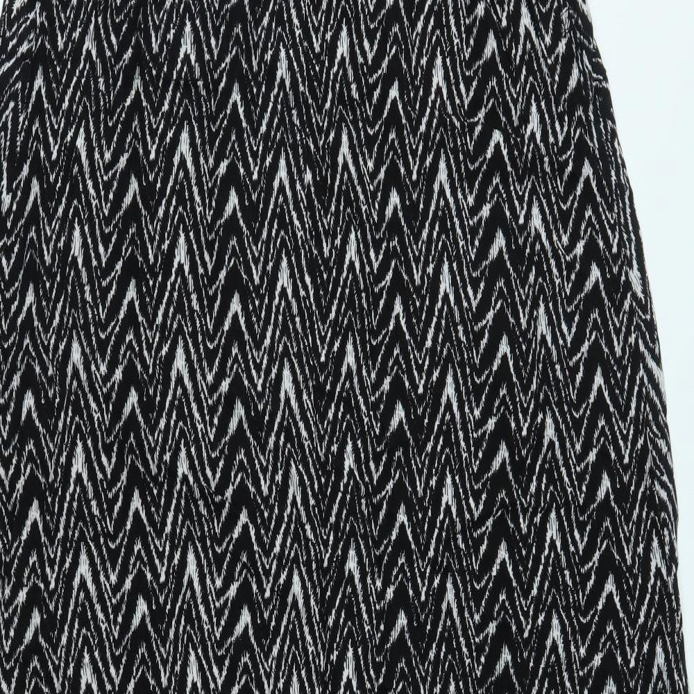 Dorothy Perkins Womens Black   A-Line  Size 14