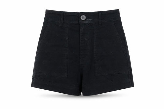 H&M Womens Black   Mom Shorts Size 4