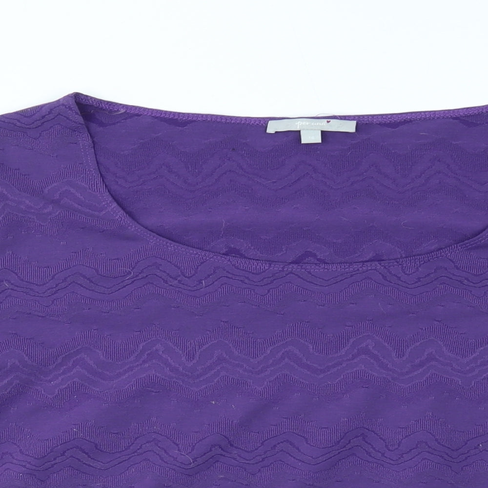 M&S Womens Purple   Pullover Jumper Size 16